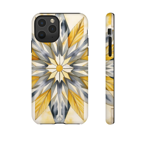 Sunshine Bloom Mosaic - Impact Resistant Phone Case iPhone 11 Pro Matte